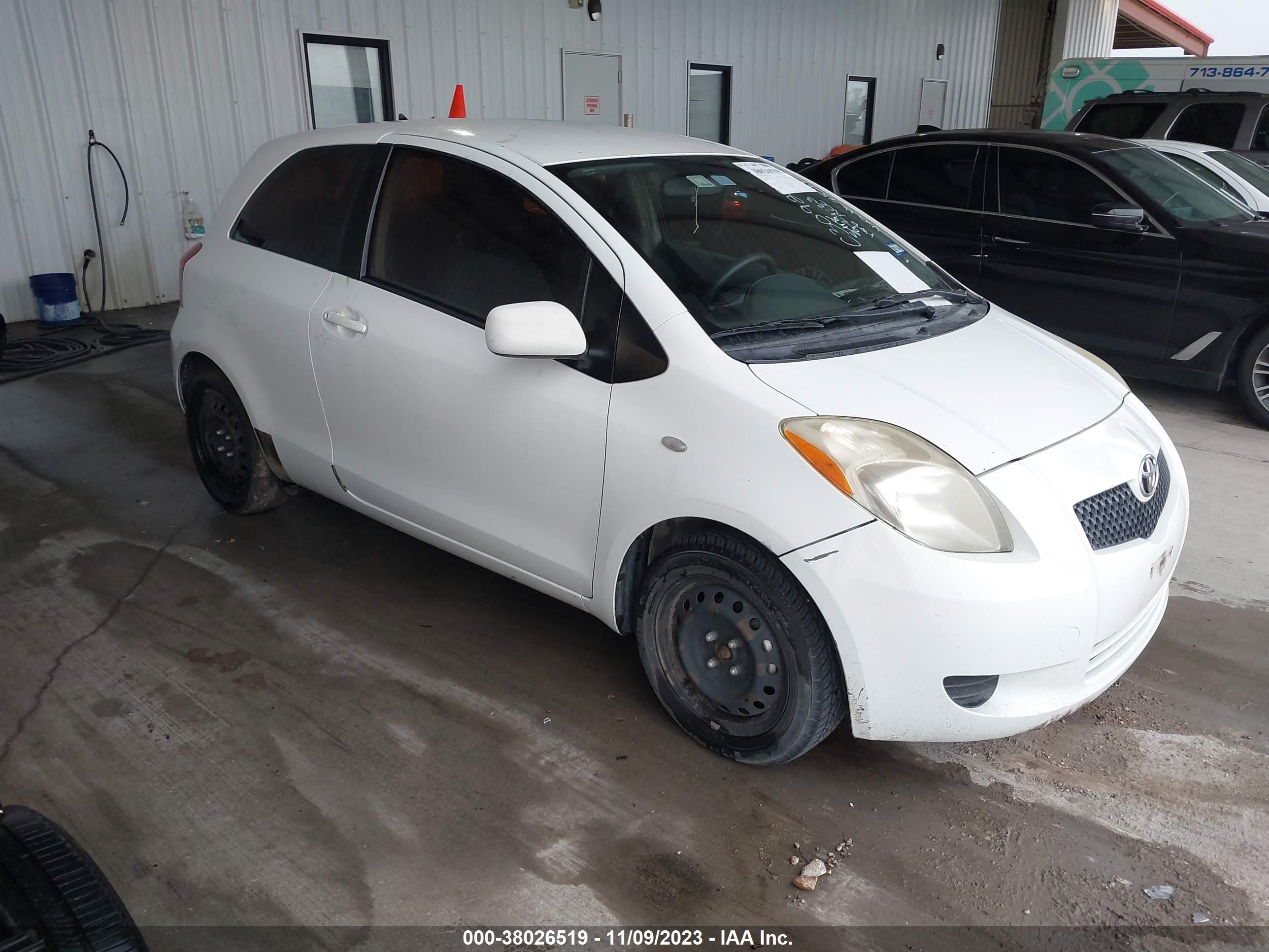 TOYOTA YARIS 2007 jtdjt923475124891