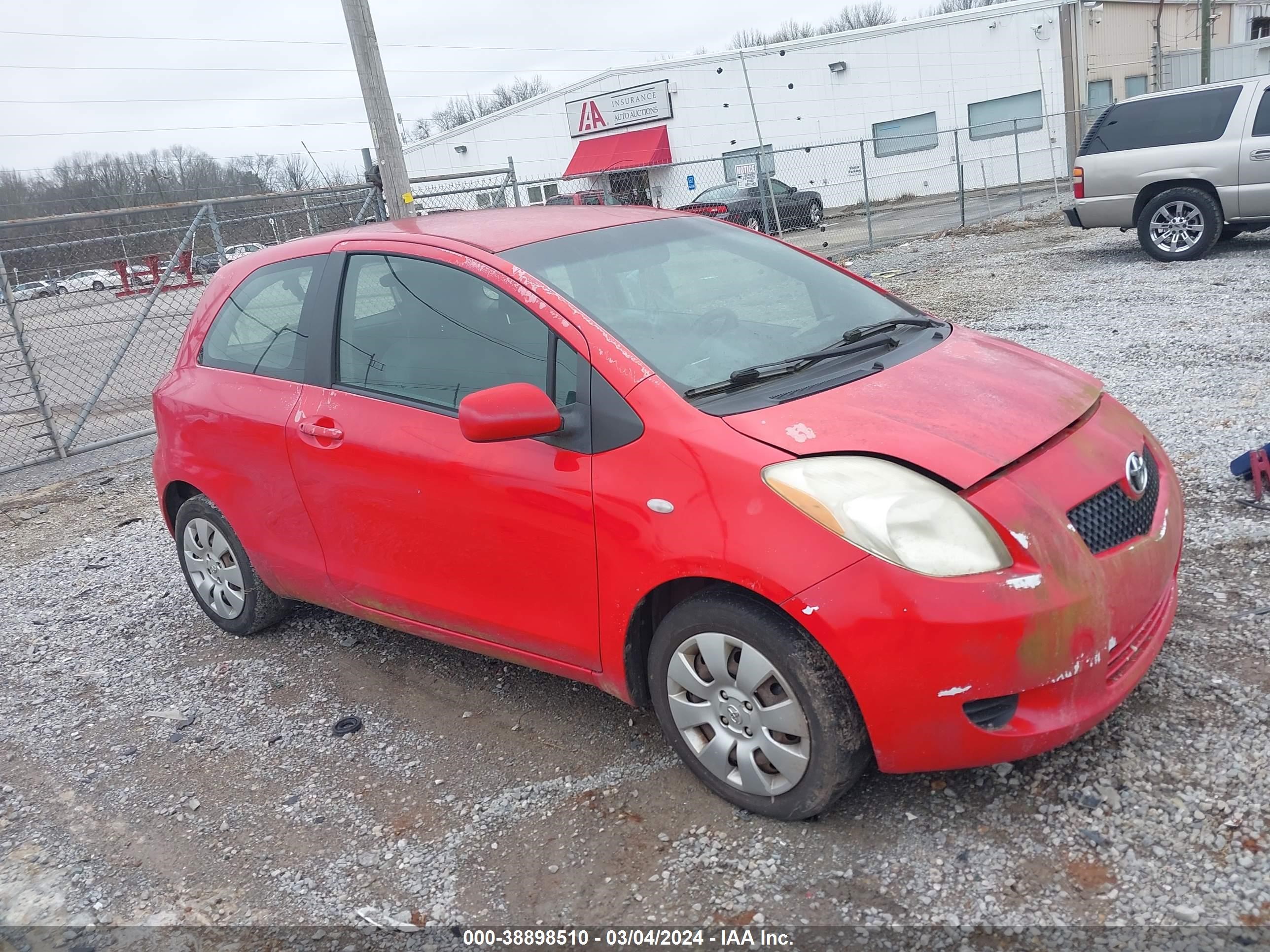 TOYOTA YARIS 2008 jtdjt923485162722