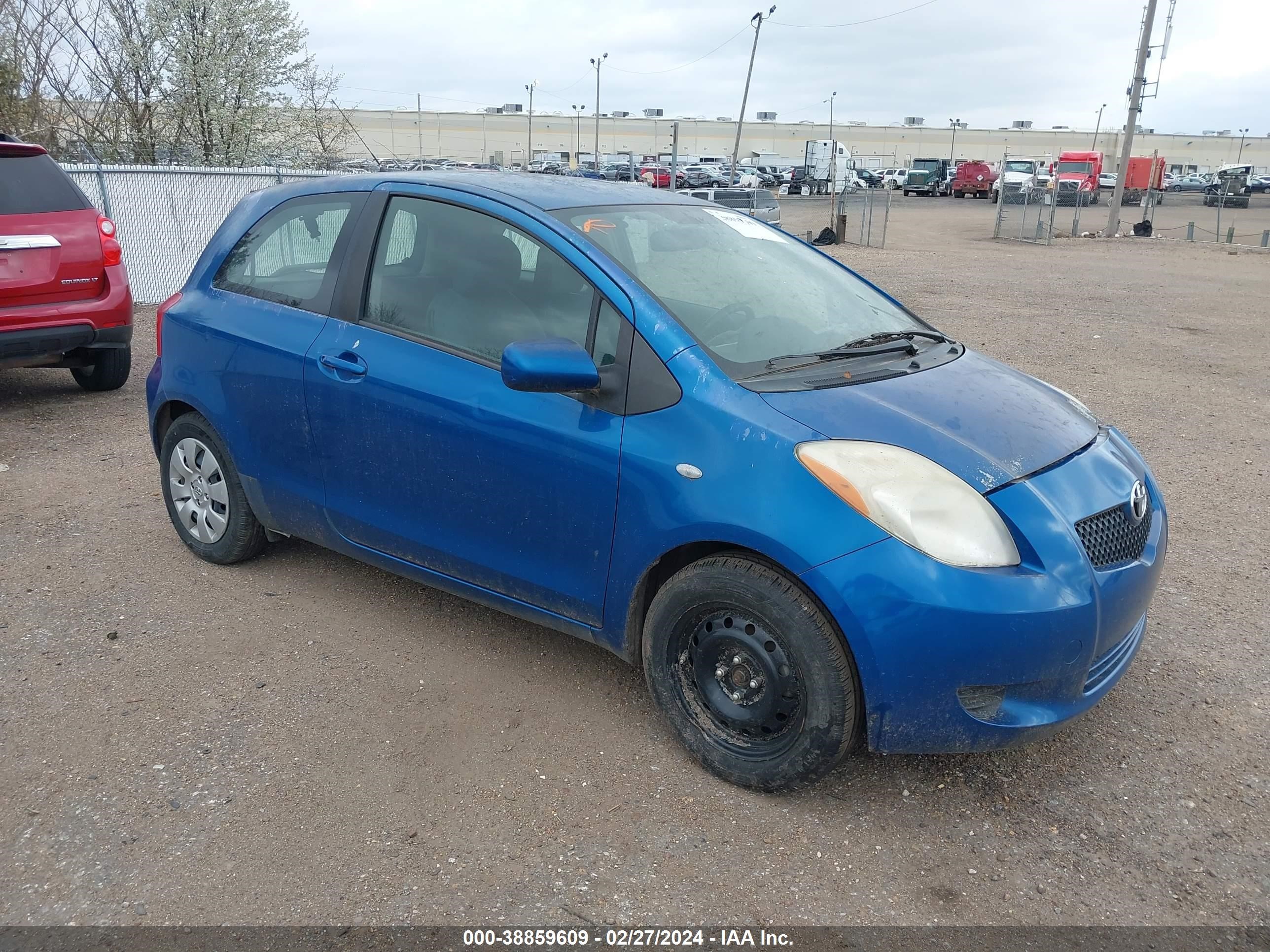 TOYOTA YARIS 2008 jtdjt923485212213