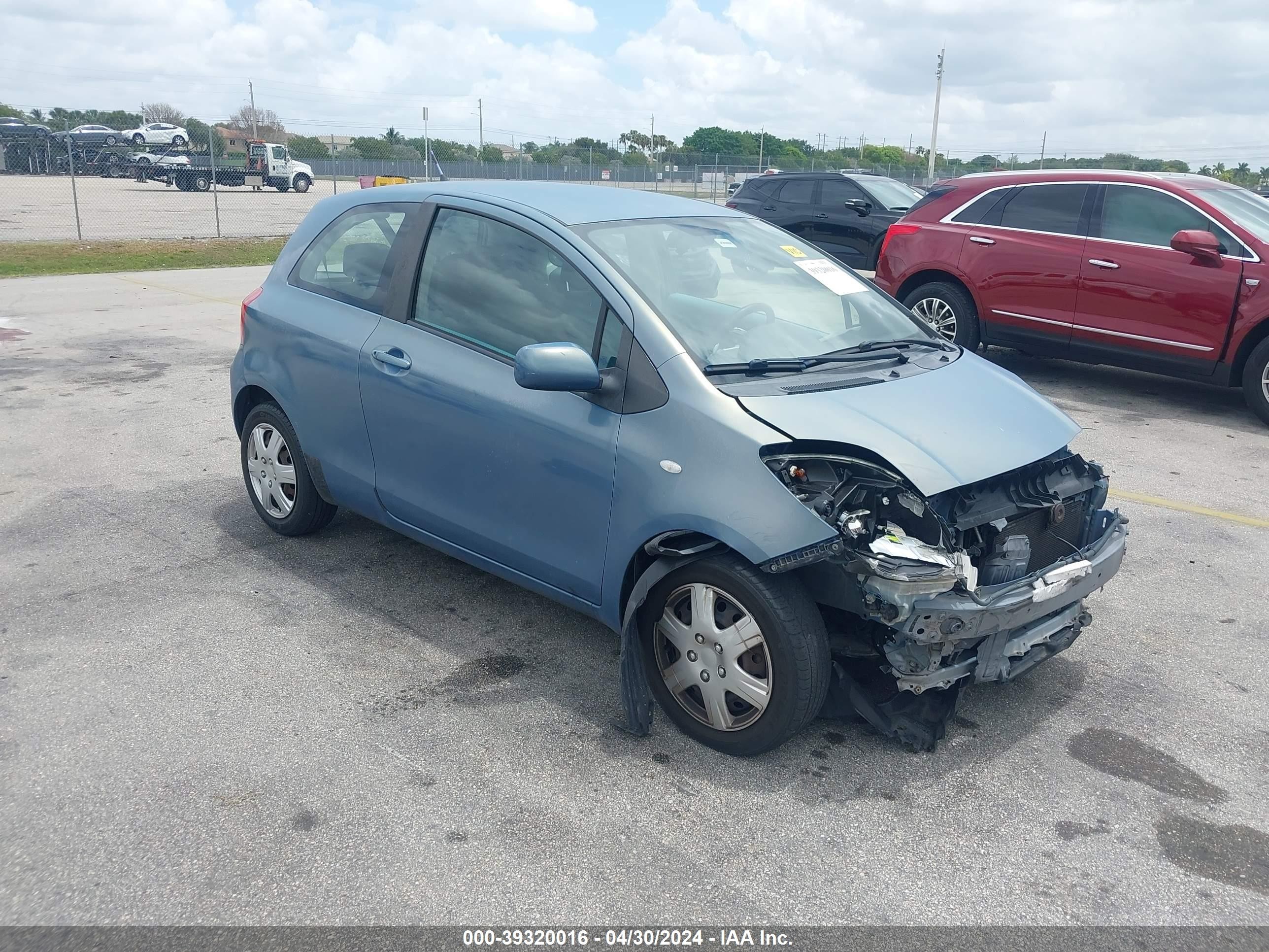 TOYOTA YARIS 2007 jtdjt923575059842