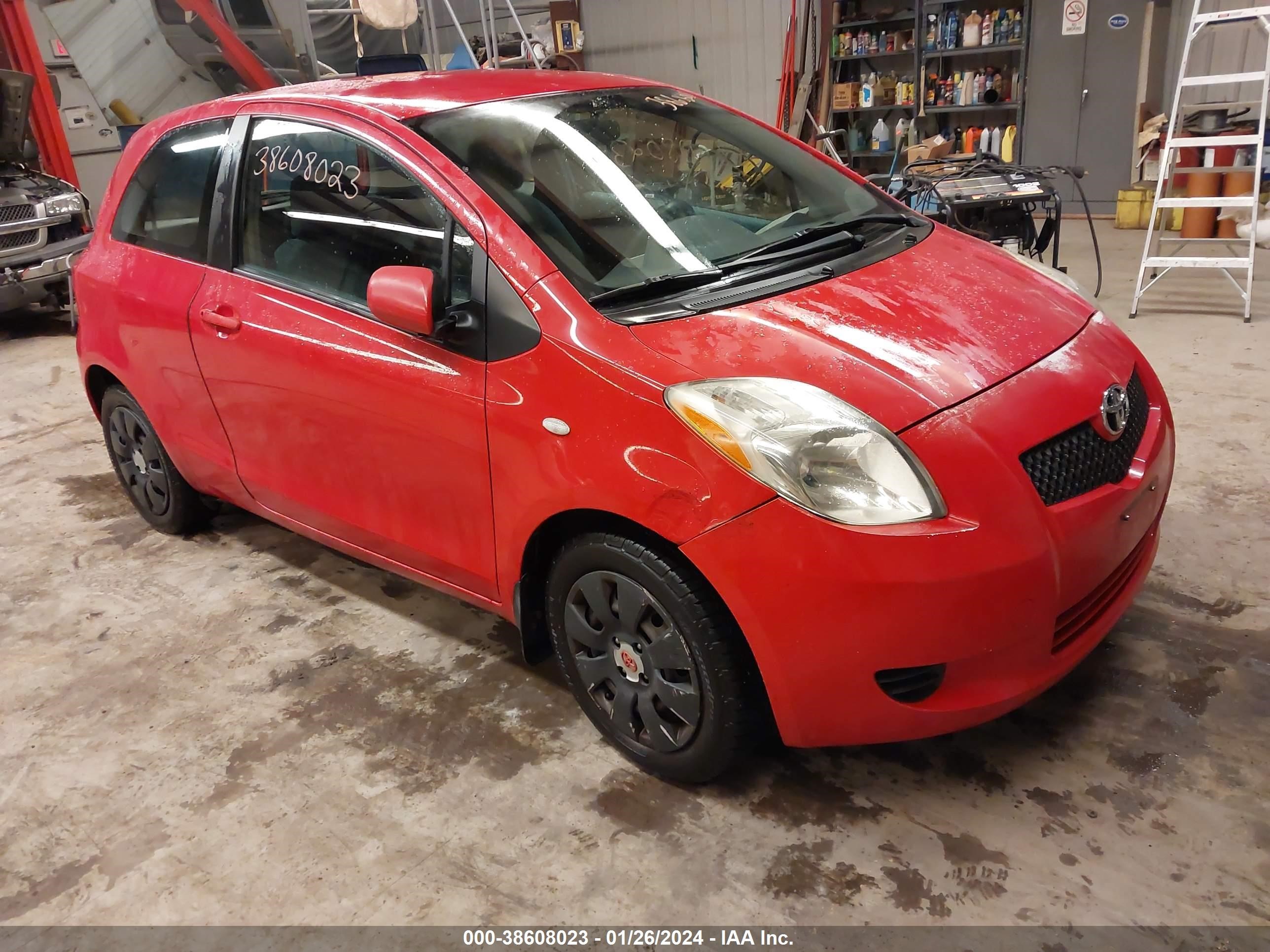 TOYOTA YARIS 2007 jtdjt923575100583