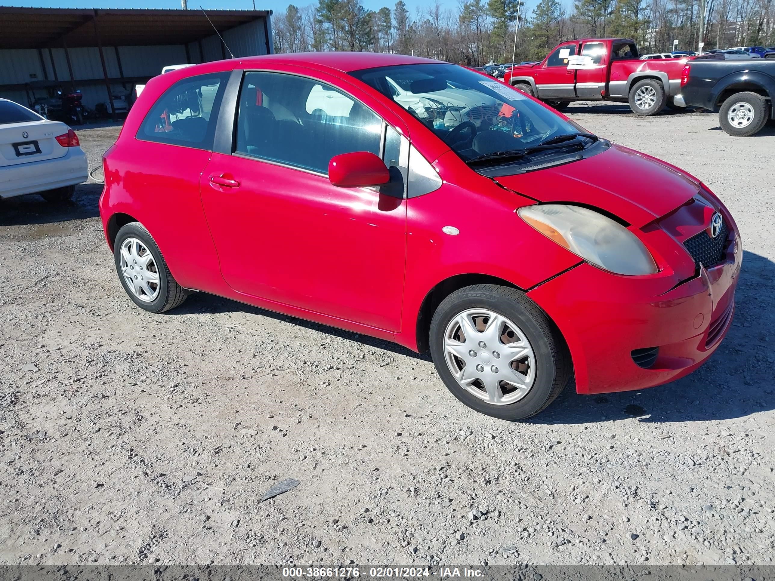 TOYOTA YARIS 2007 jtdjt923575102835