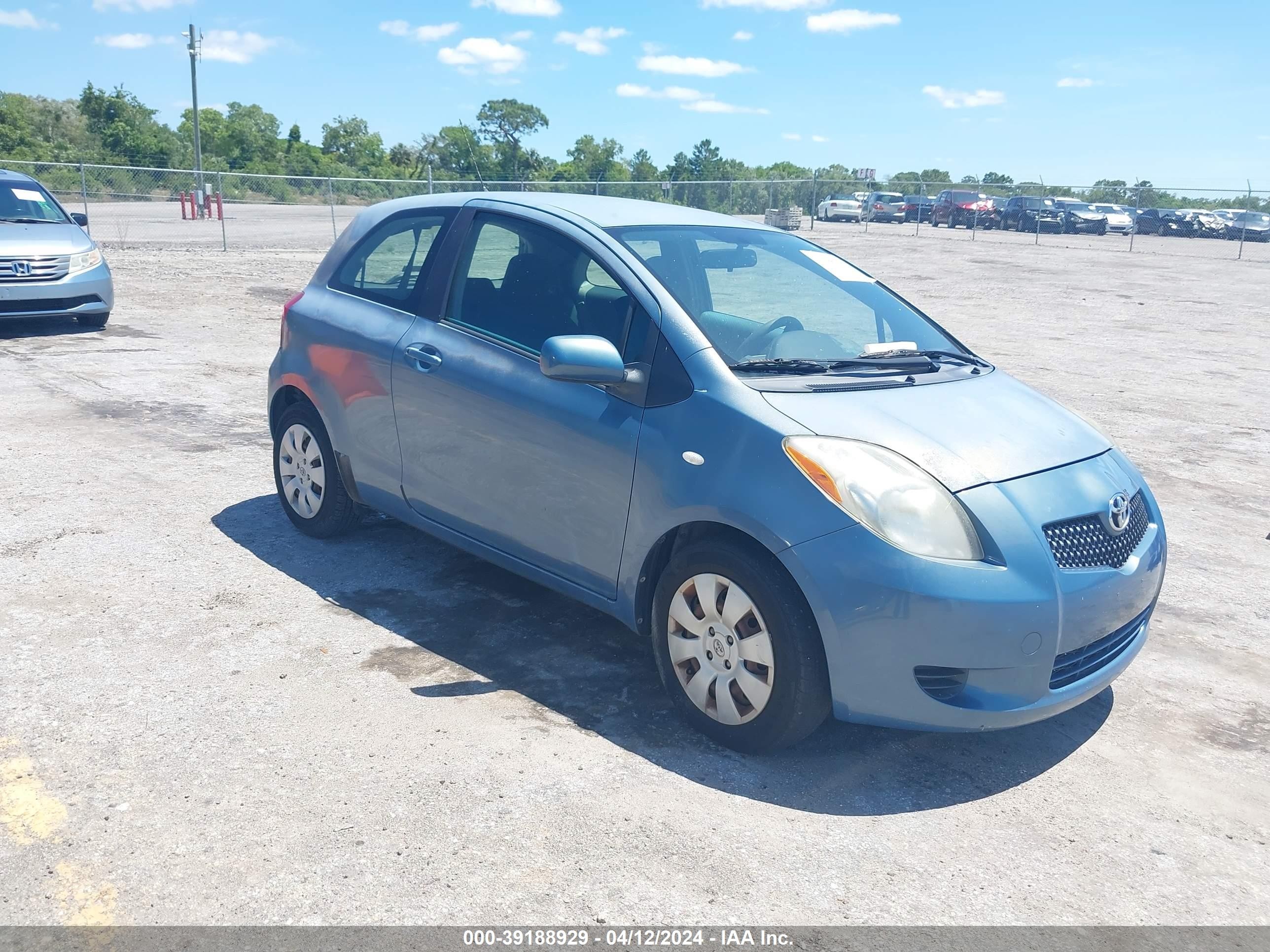 TOYOTA YARIS 2007 jtdjt923575119263