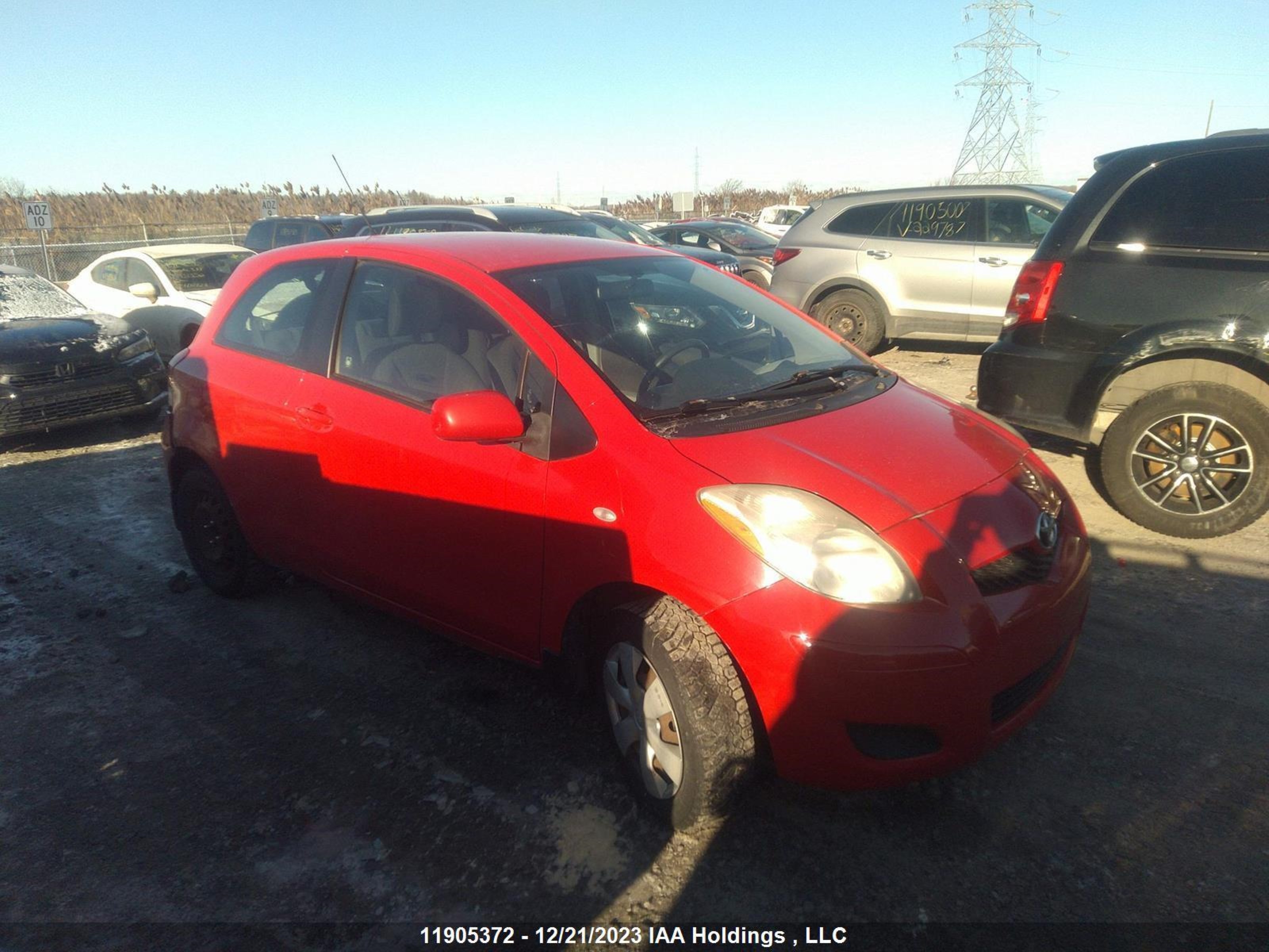 TOYOTA YARIS 2009 jtdjt923595275810