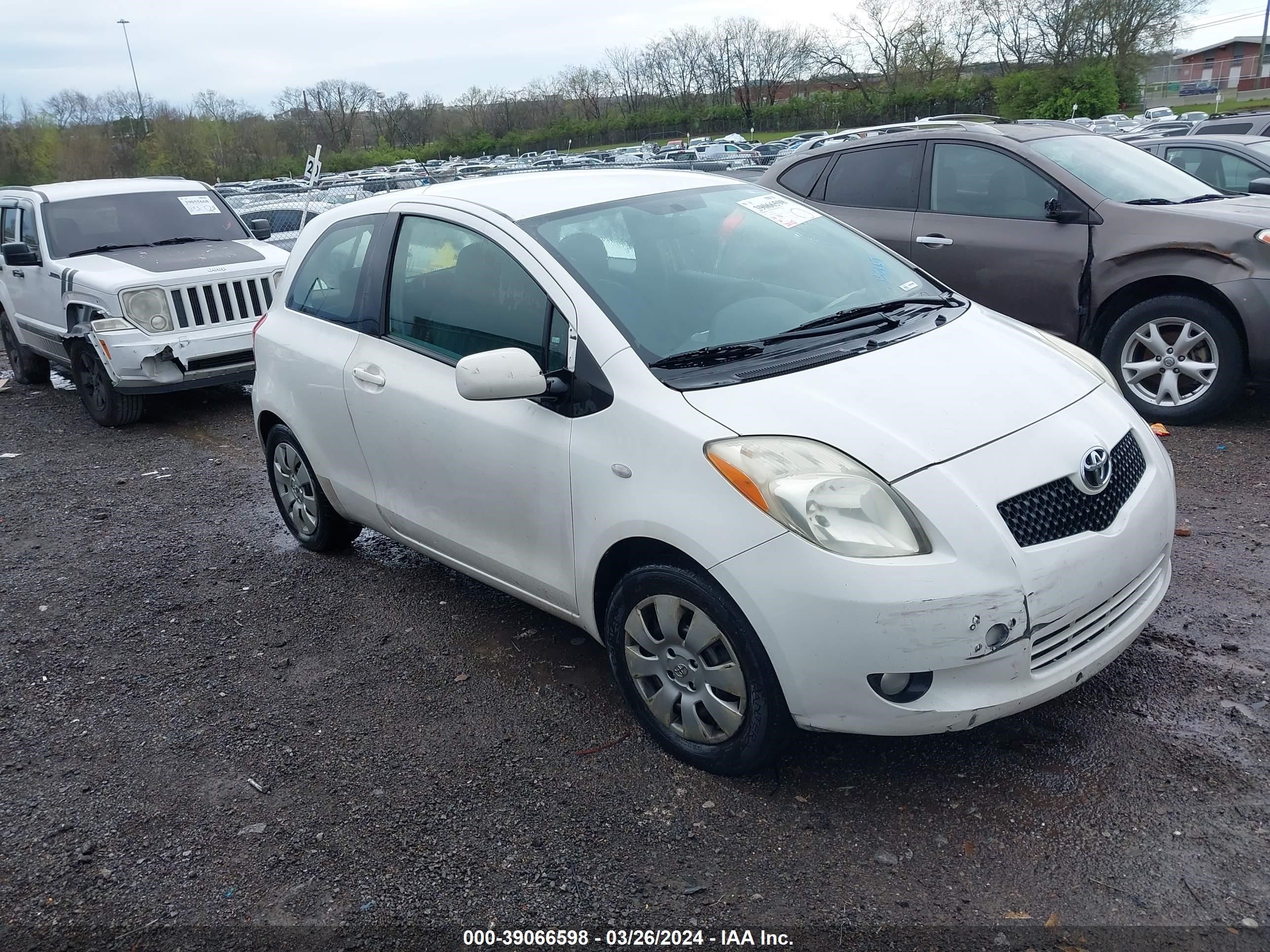 TOYOTA YARIS 2008 jtdjt923685150667