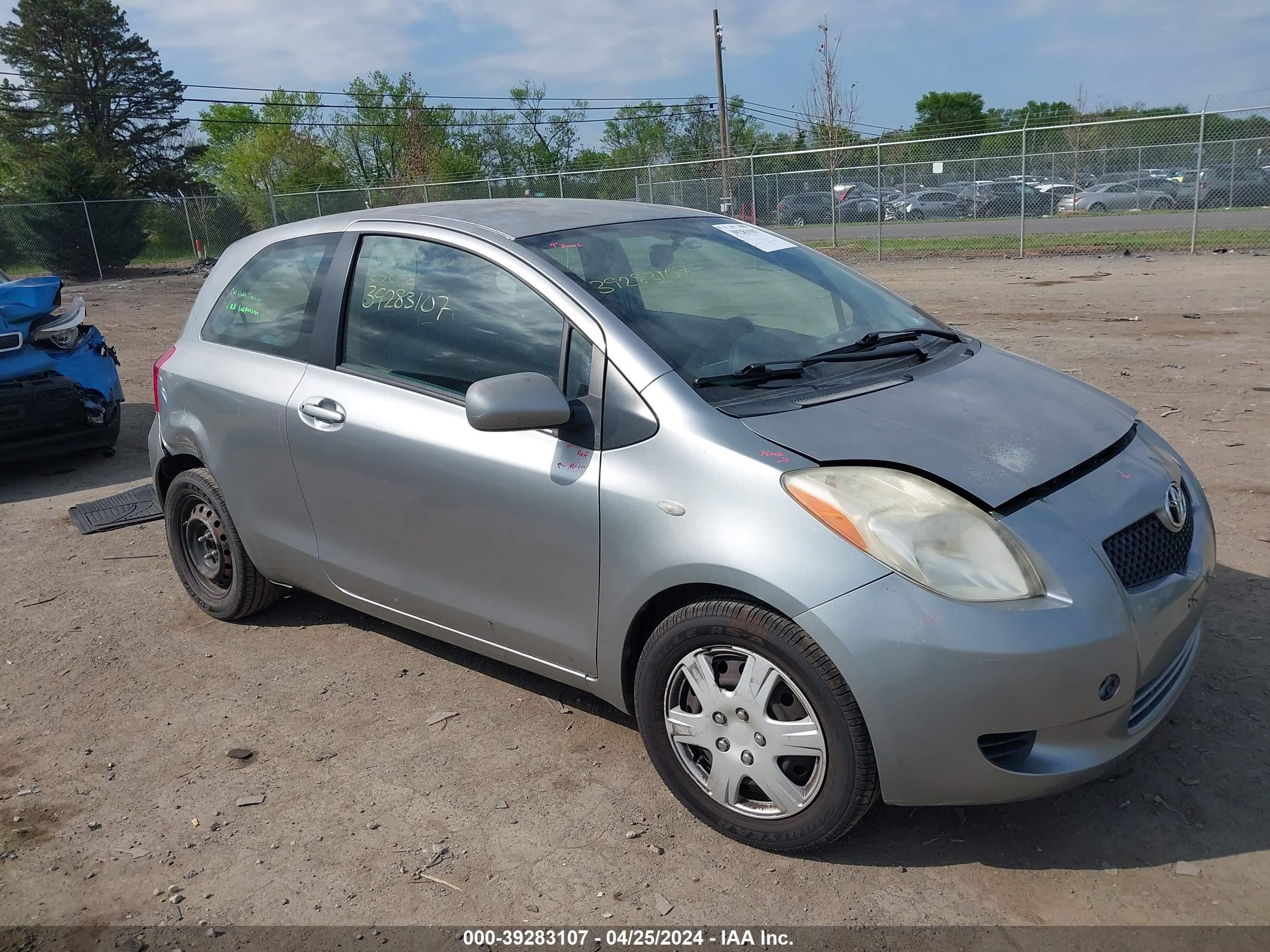 TOYOTA YARIS 2008 jtdjt923685157277