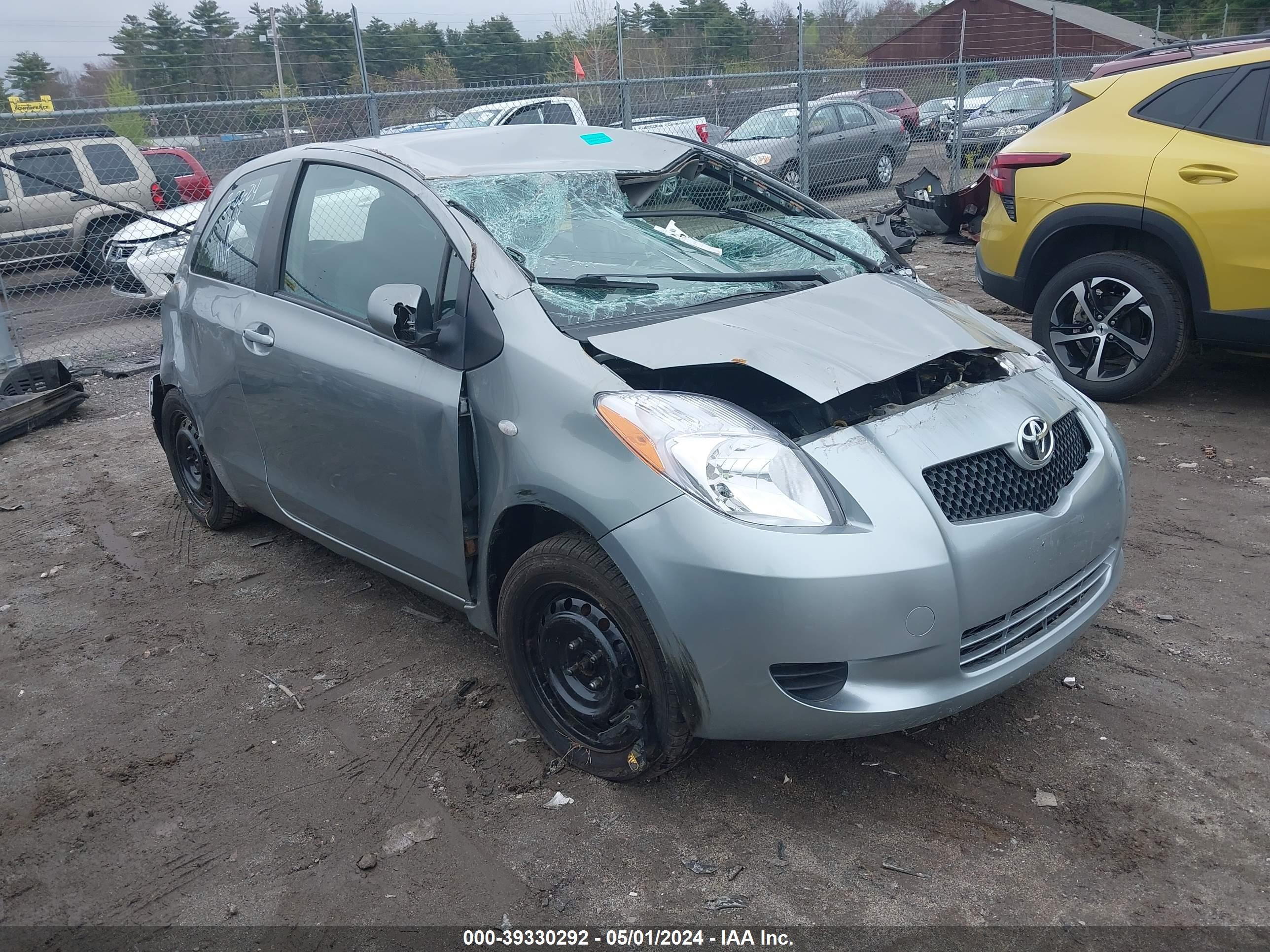 TOYOTA YARIS 2007 jtdjt923775102156