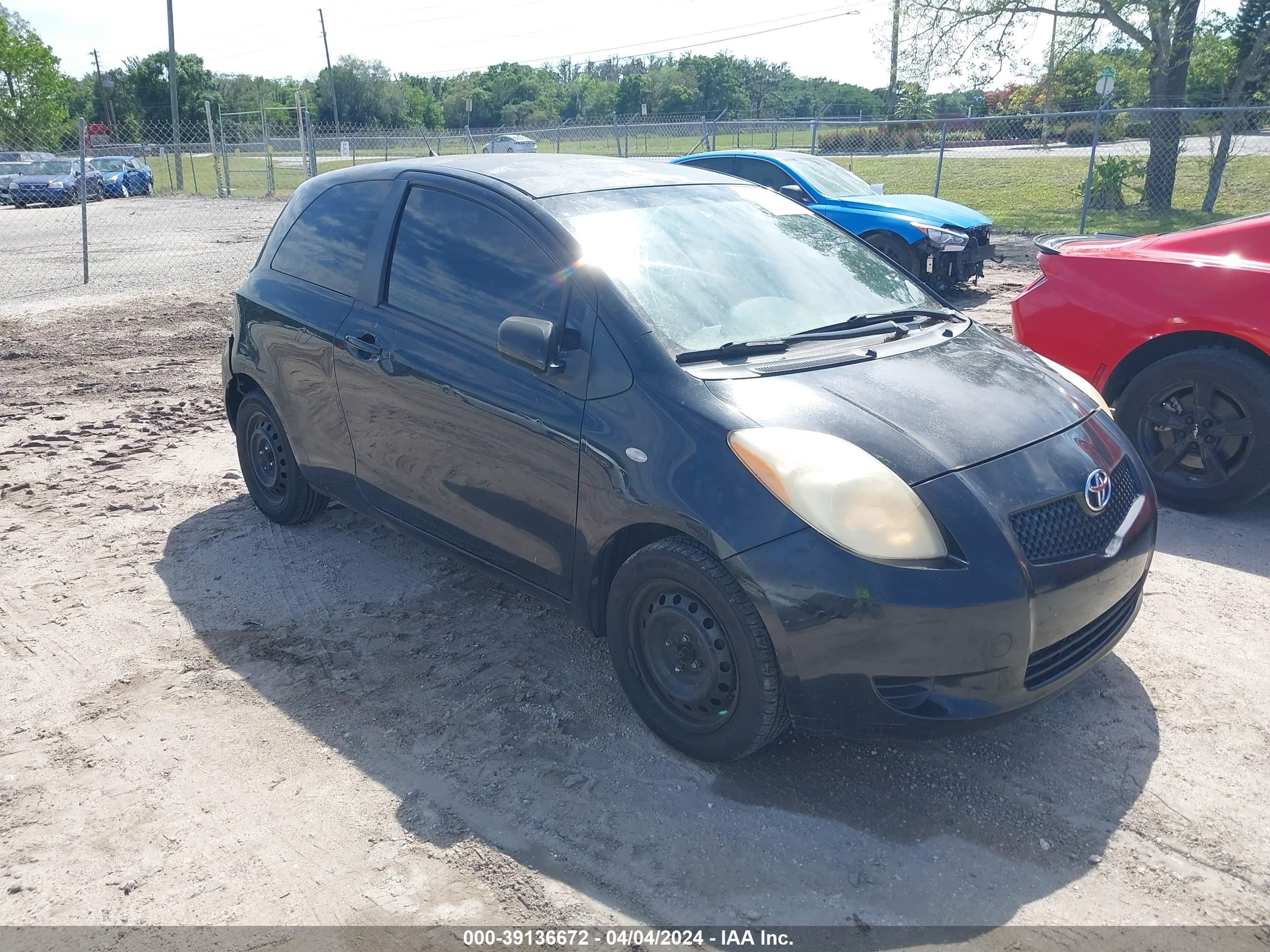 TOYOTA YARIS 2008 jtdjt923785176145