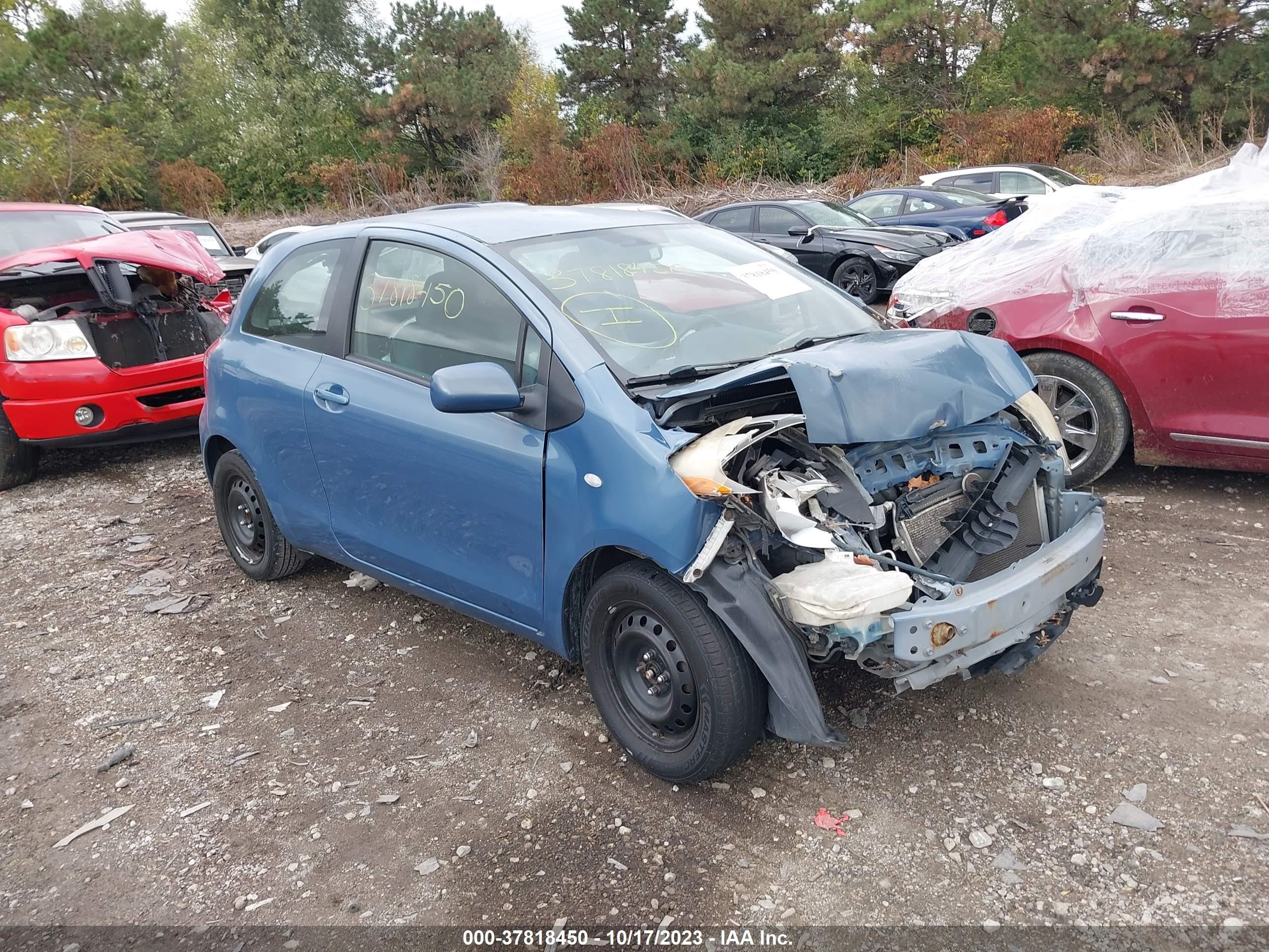 TOYOTA YARIS 2008 jtdjt923885173254