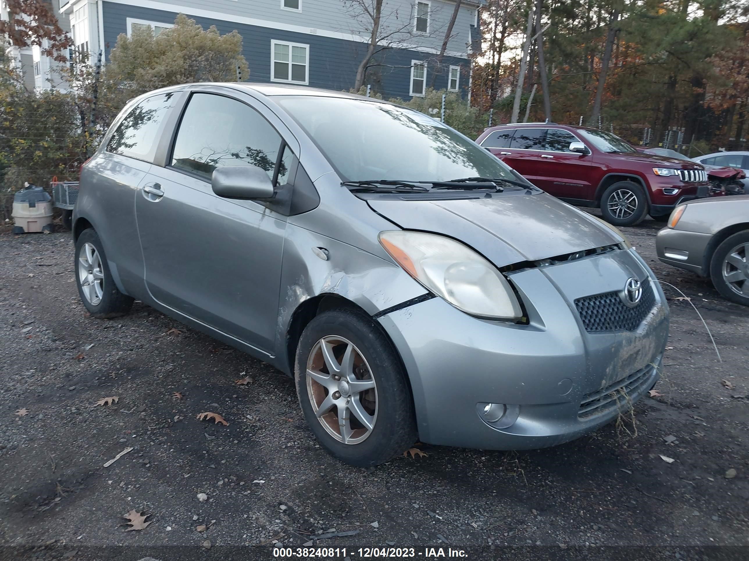 TOYOTA YARIS 2007 jtdjt923975054384