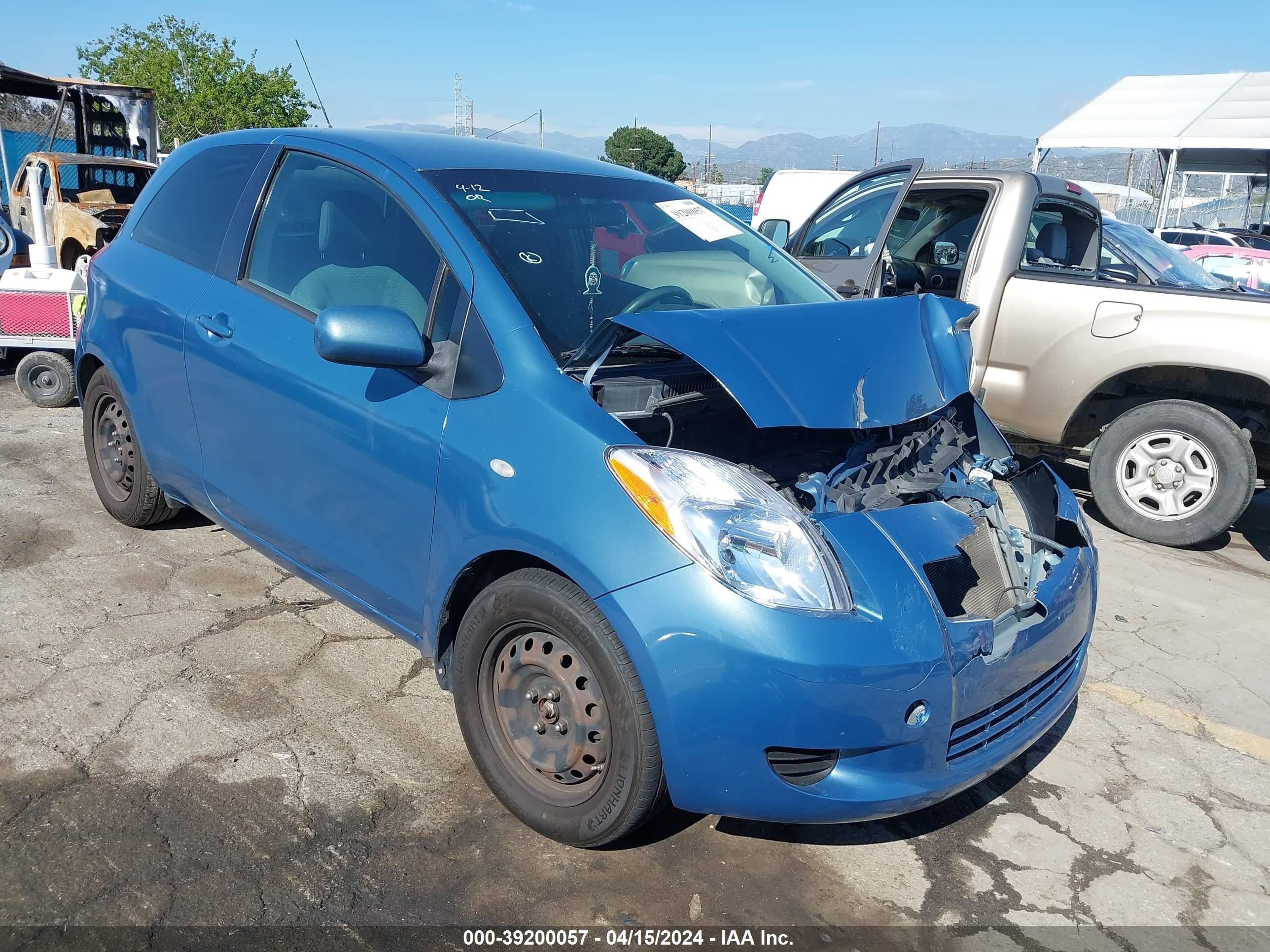 TOYOTA YARIS 2008 jtdjt923985153417