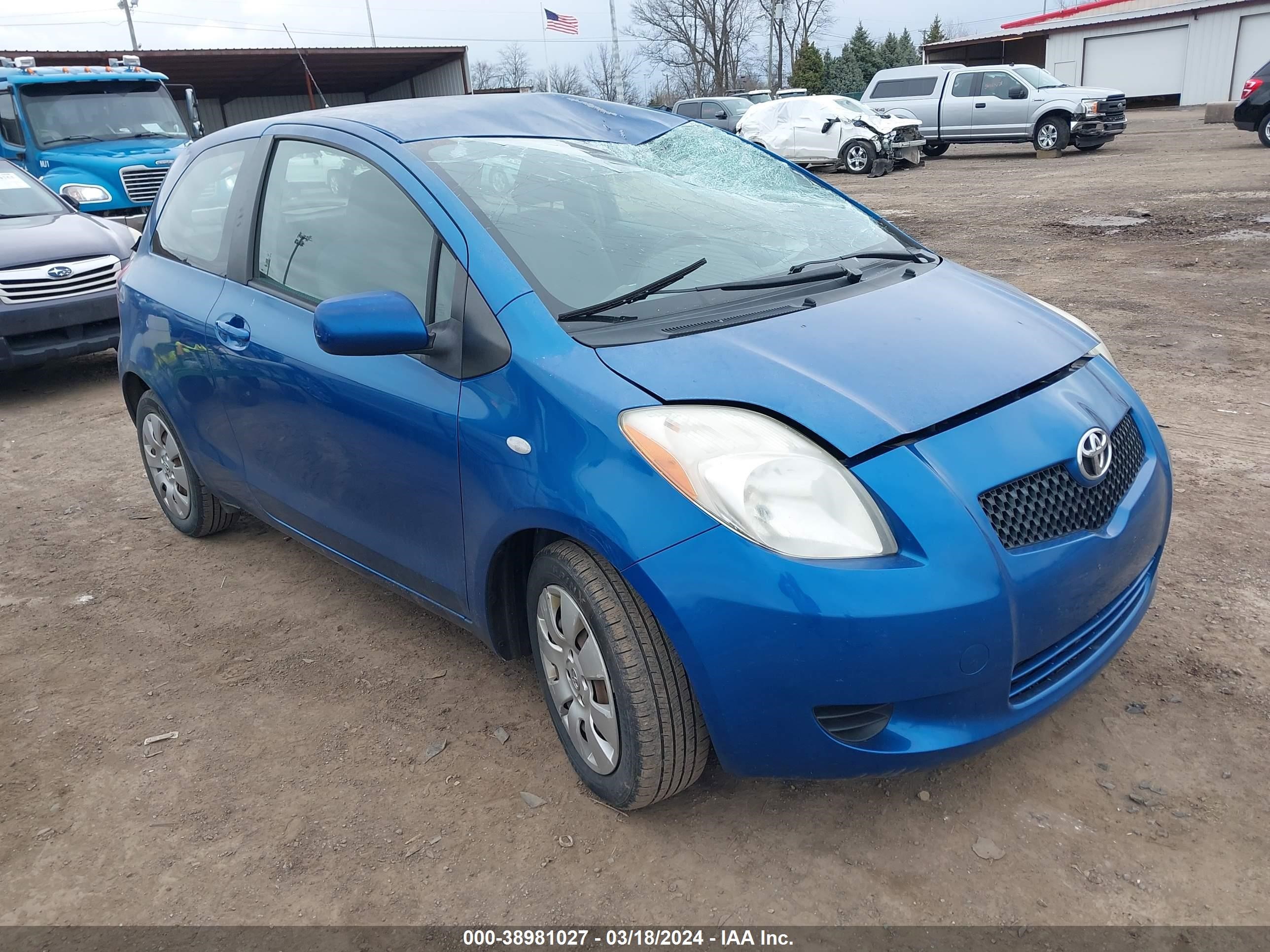 TOYOTA YARIS 2008 jtdjt923985160710