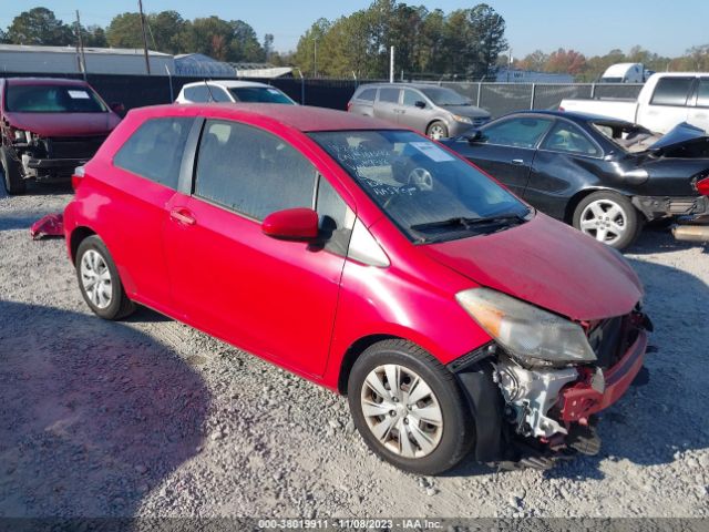 TOYOTA YARIS 2012 jtdjtud30cd539318