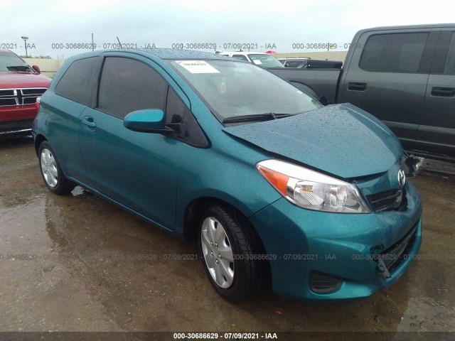 TOYOTA YARIS 2012 jtdjtud33cd505504