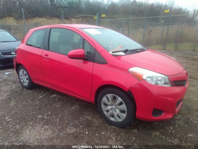 TOYOTA YARIS 2012 jtdjtud34cd510520