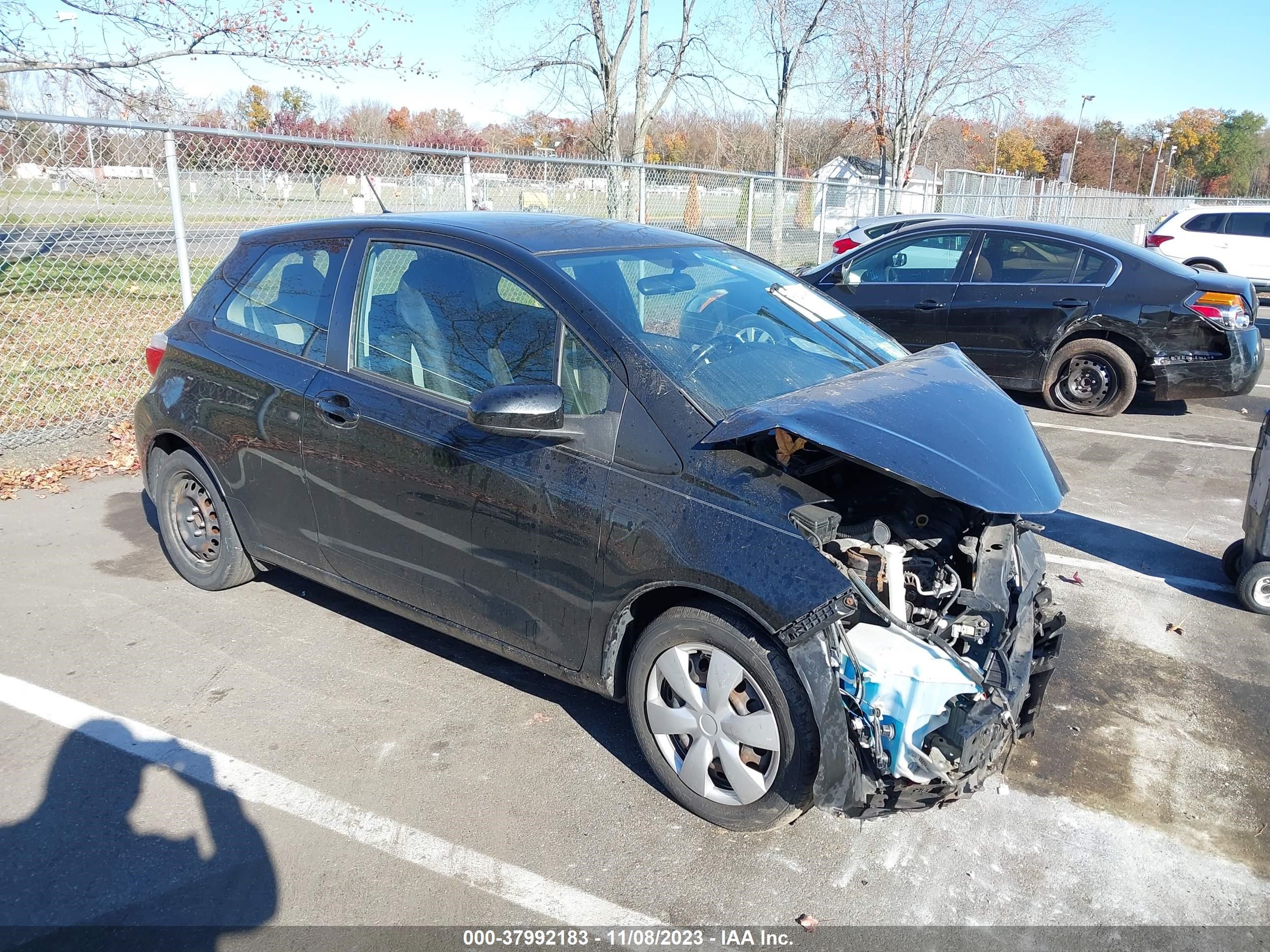 TOYOTA YARIS 2013 jtdjtud34dd547553