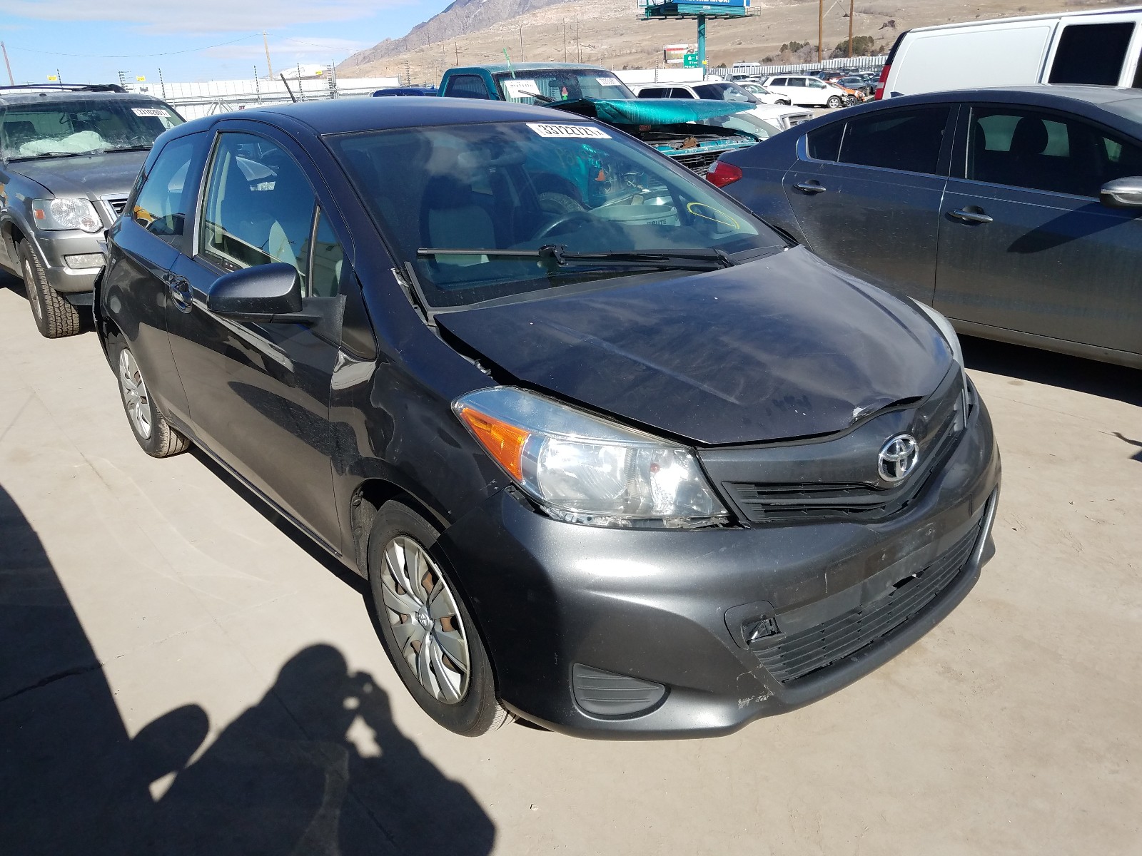 TOYOTA YARIS 2013 jtdjtud34dd565180