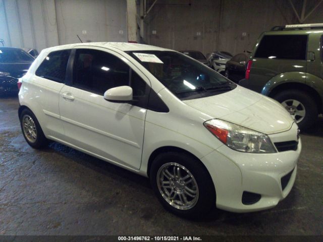 TOYOTA YARIS 2012 jtdjtud36cd516416