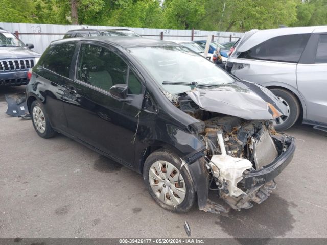 TOYOTA YARIS 2012 jtdjtud36cd518635