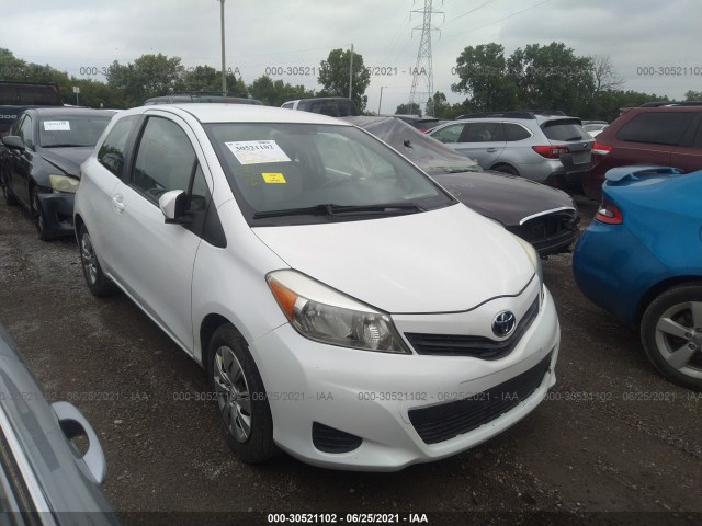 TOYOTA YARIS 2012 jtdjtud36cd530459