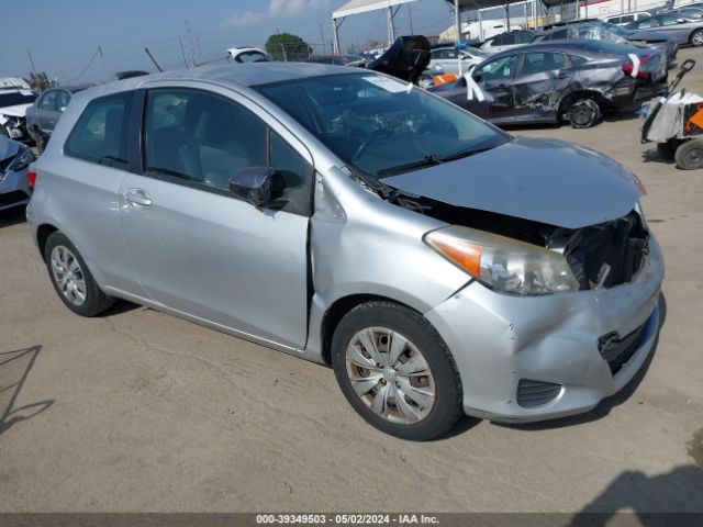 TOYOTA YARIS 2012 jtdjtud37cd506039