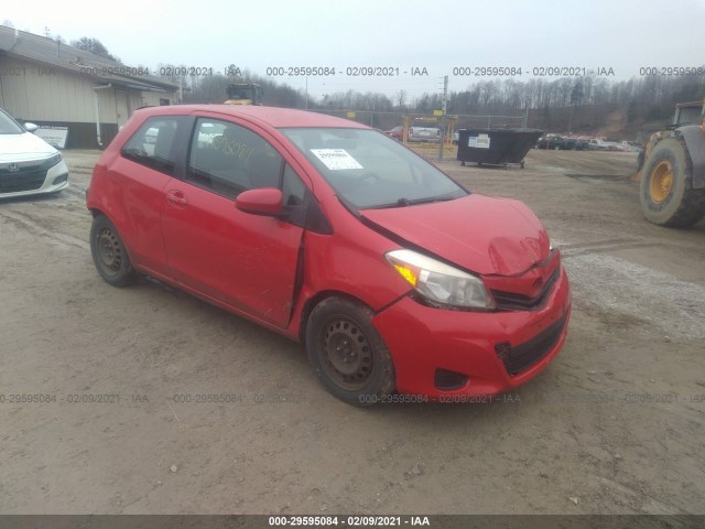 TOYOTA YARIS 2012 jtdjtud37cd510043