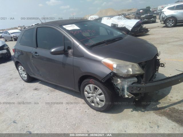 TOYOTA YARIS 2012 jtdjtud37cd514741