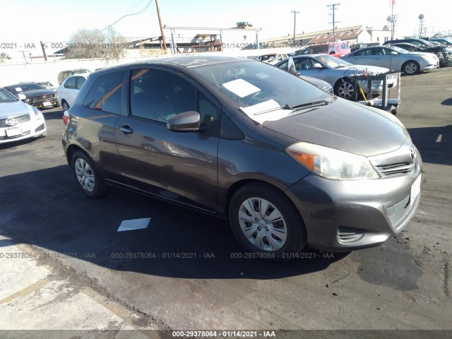 TOYOTA YARIS 2012 jtdjtud39cd502381