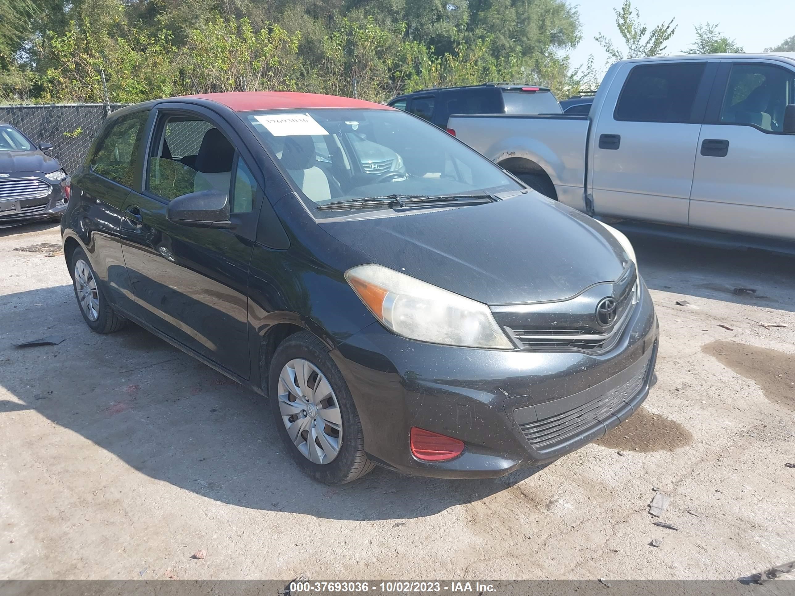 TOYOTA YARIS 2012 jtdjtud3xcd501448