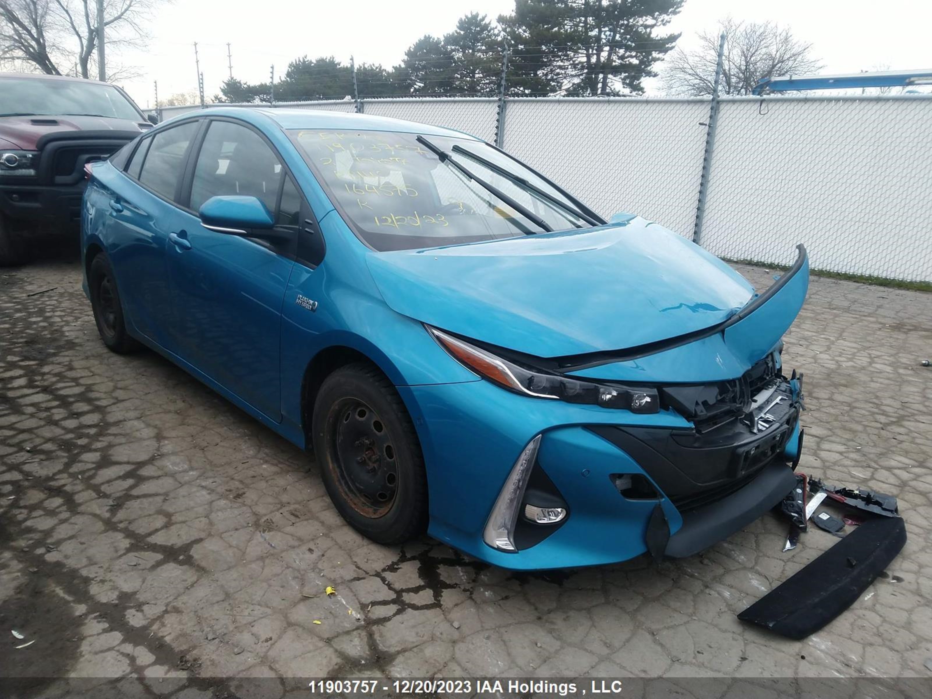 TOYOTA PRIUS 2021 jtdkamfp5m3164575