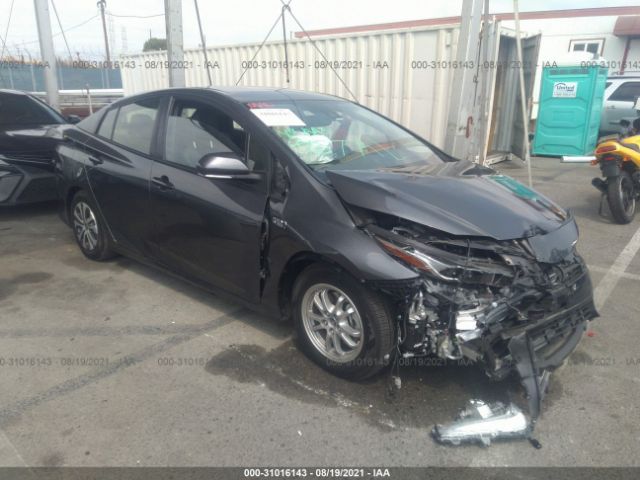 TOYOTA PRIUS PRIME 2021 jtdkamfp5m3167041