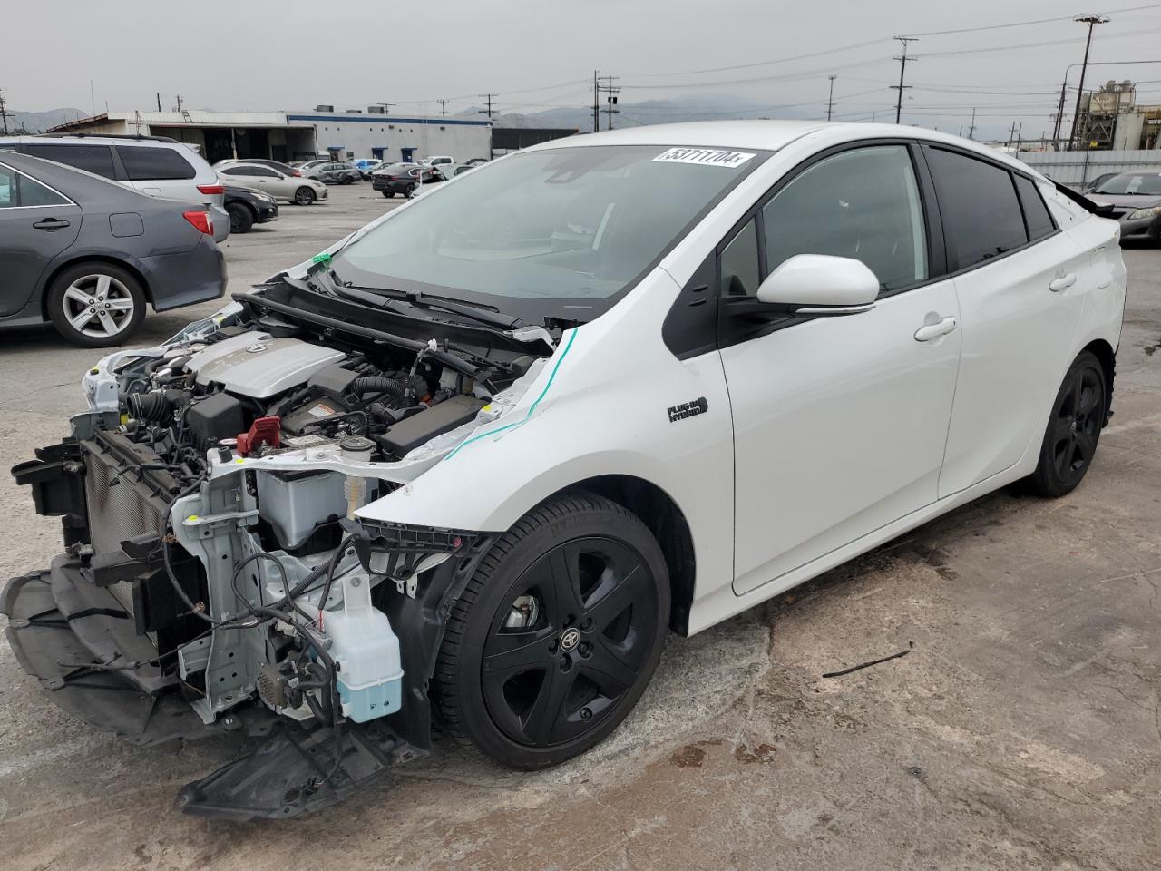 TOYOTA PRIUS 2021 jtdkamfp7m3177375