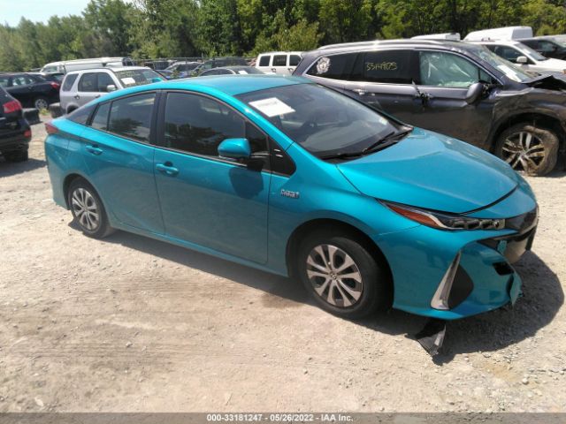 TOYOTA PRIUS PRIME 2021 jtdkamfp8m3185856