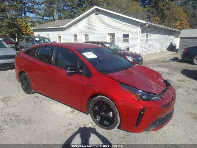 TOYOTA PRIUS 2021 jtdkamfu2m3128137