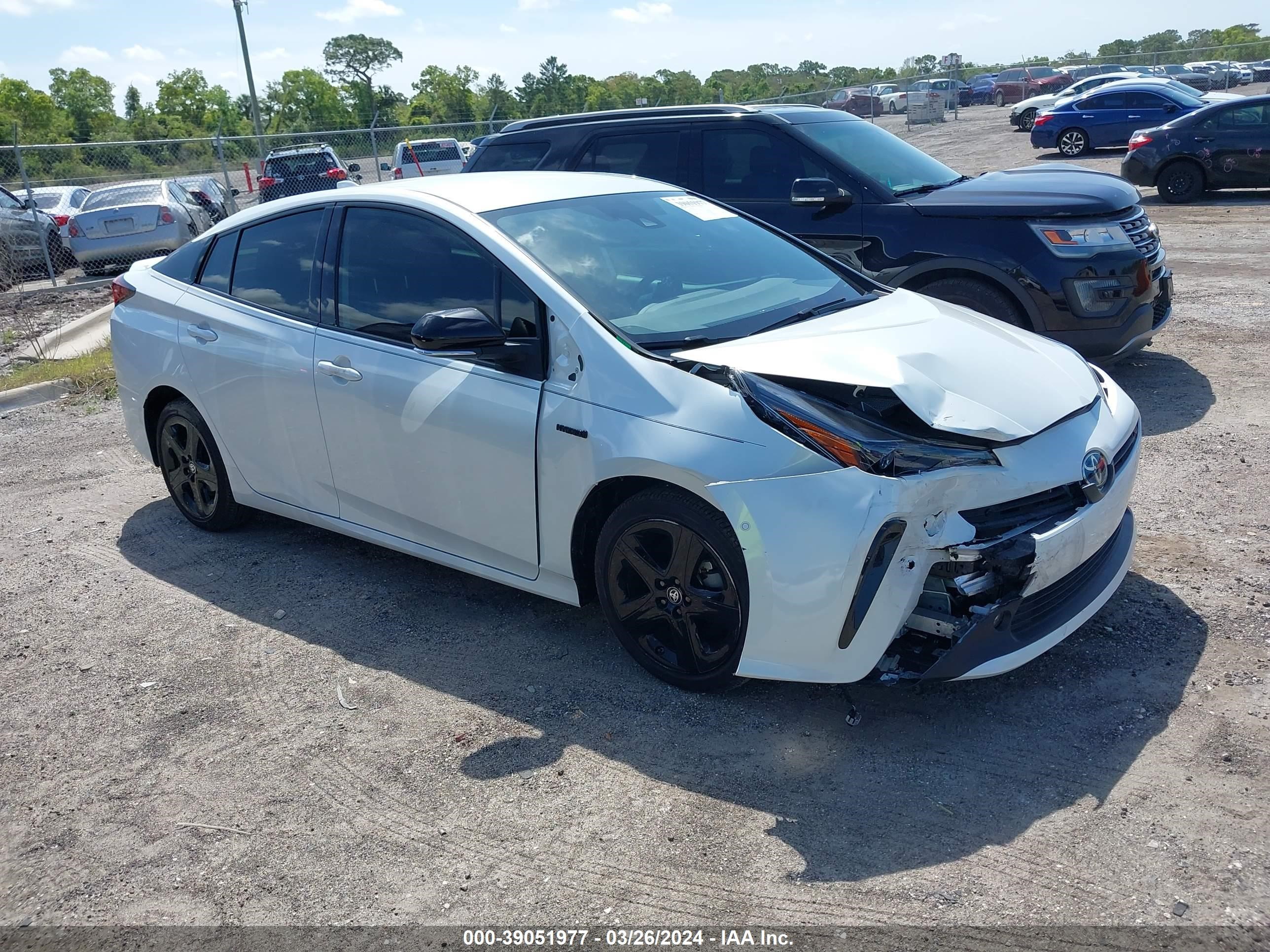 TOYOTA PRIUS 2021 jtdkamfu2m3128591