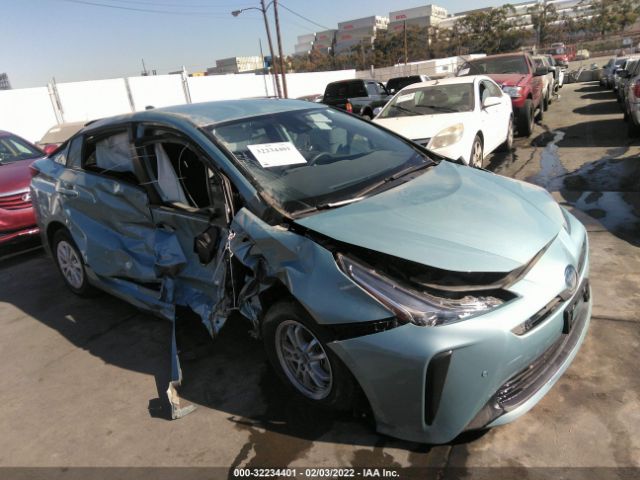 TOYOTA PRIUS 2021 jtdkamfu4m3131783