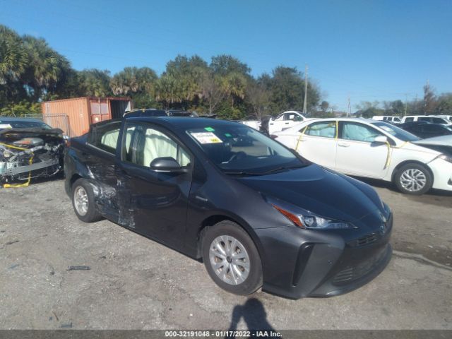 TOYOTA PRIUS 2021 jtdkamfu7m3139554