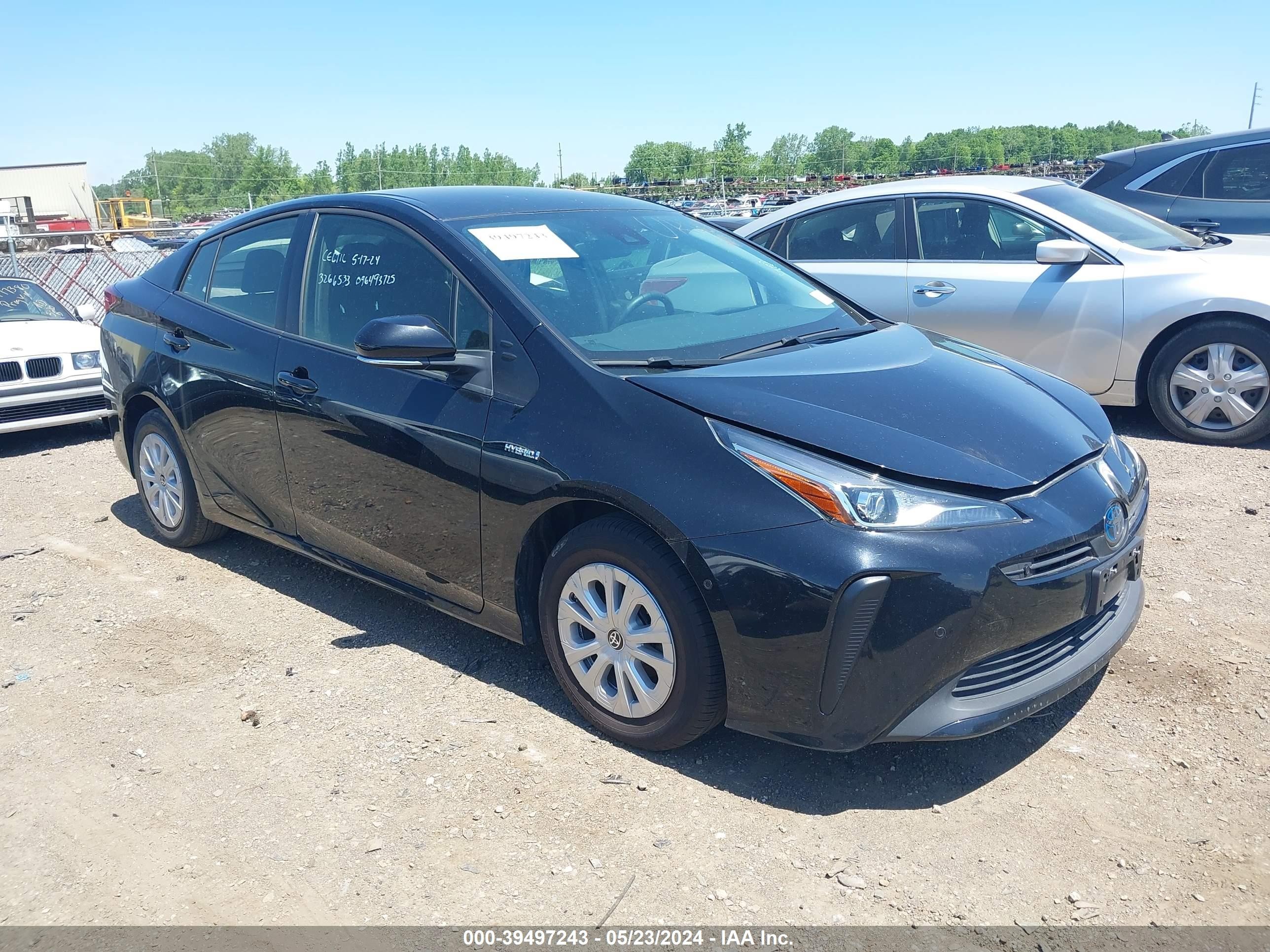 TOYOTA PRIUS 2021 jtdkamfu7m3146584