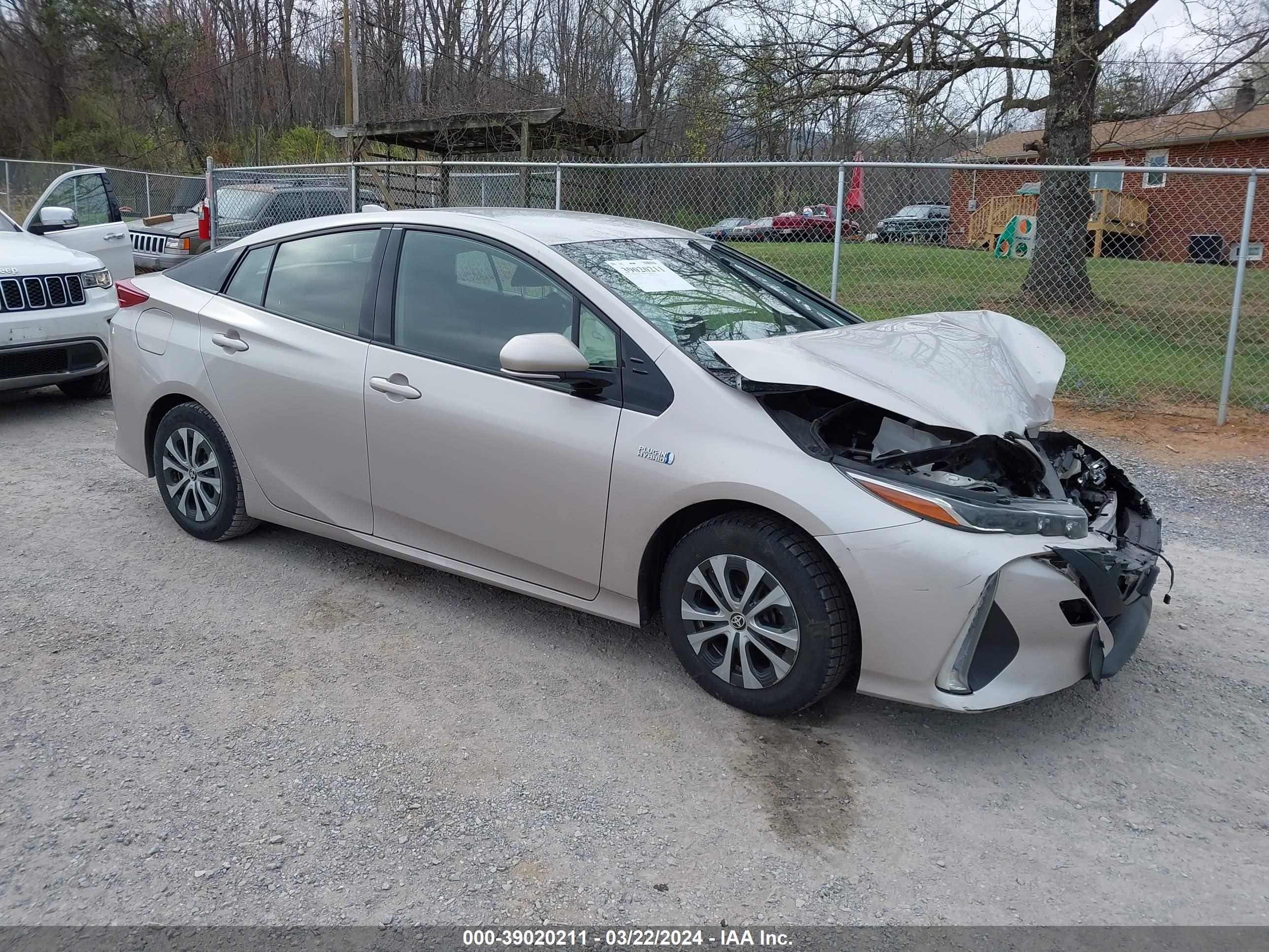 TOYOTA PRIUS 2020 jtdkarfp4l3126525