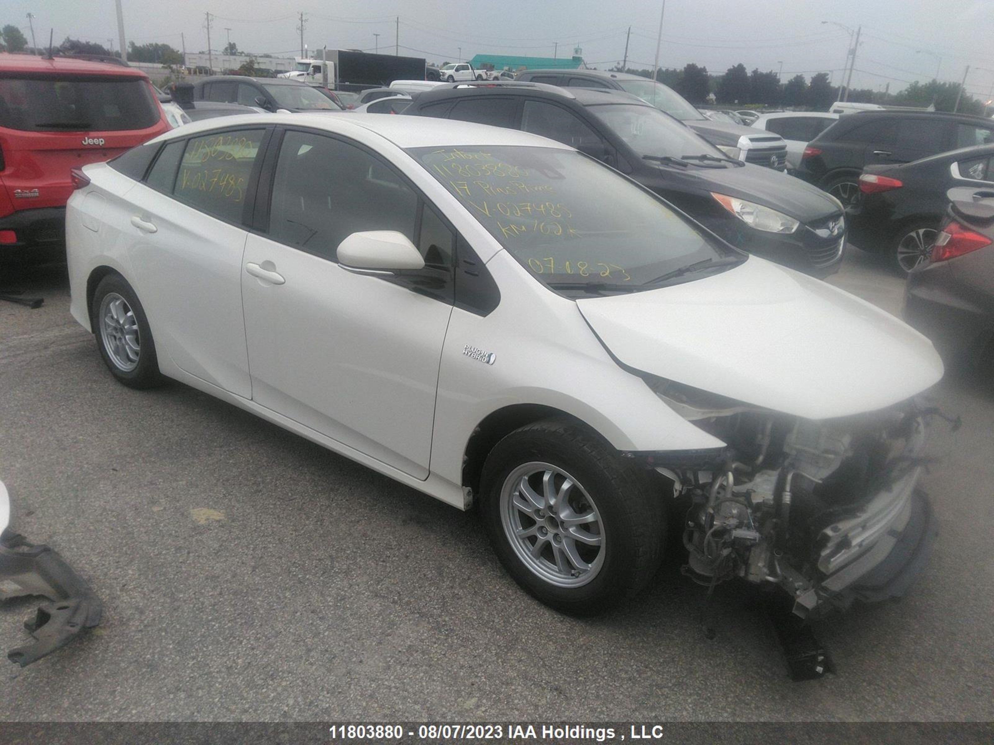 TOYOTA PRIUS 2017 jtdkarfp6h3027485