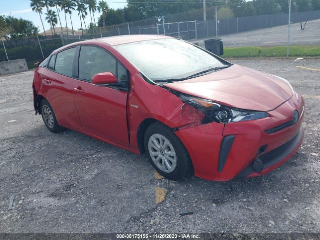 TOYOTA PRIUS 2019 jtdkarfu0k3090336