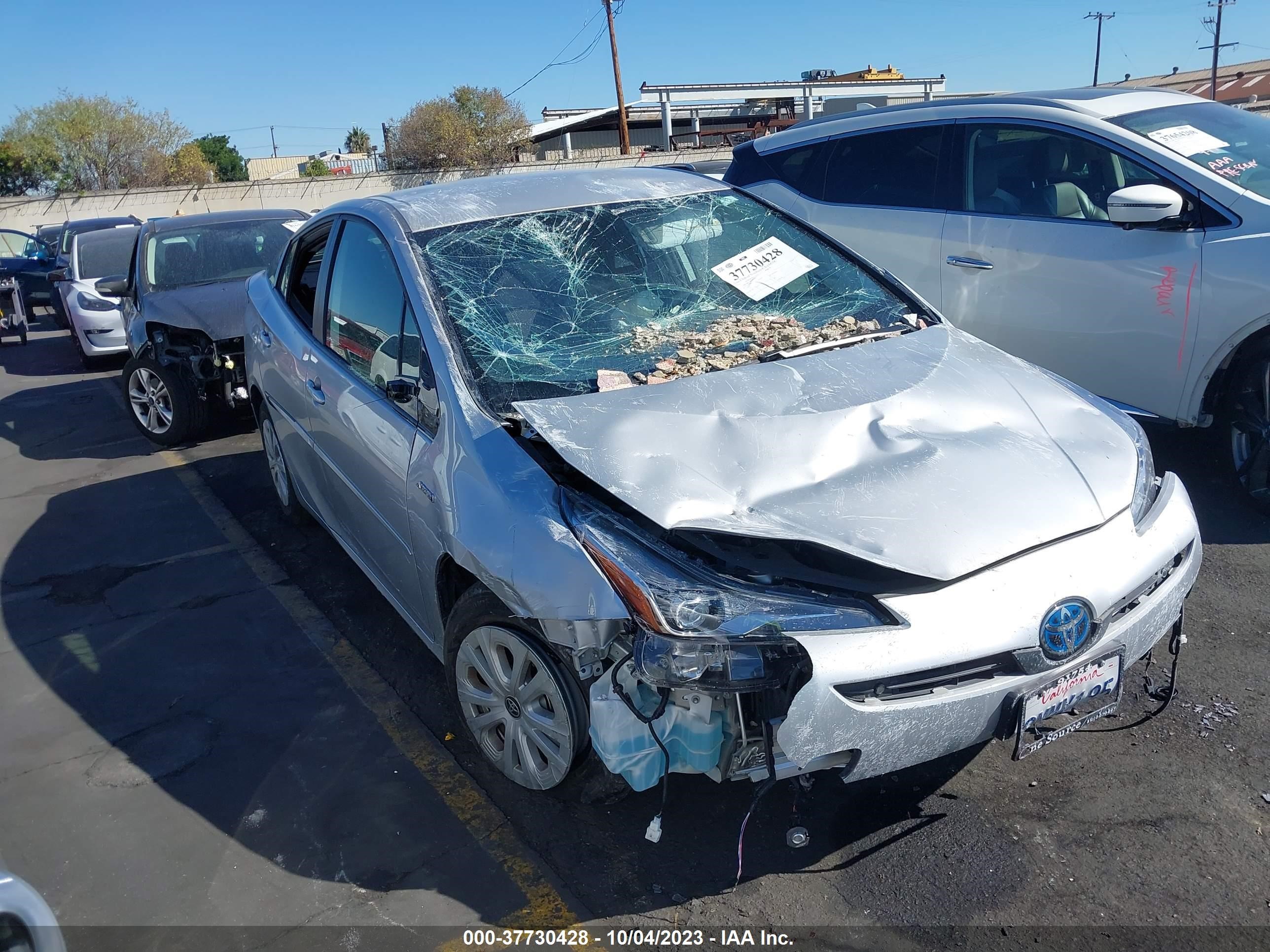 TOYOTA PRIUS 2019 jtdkarfu1k3090409