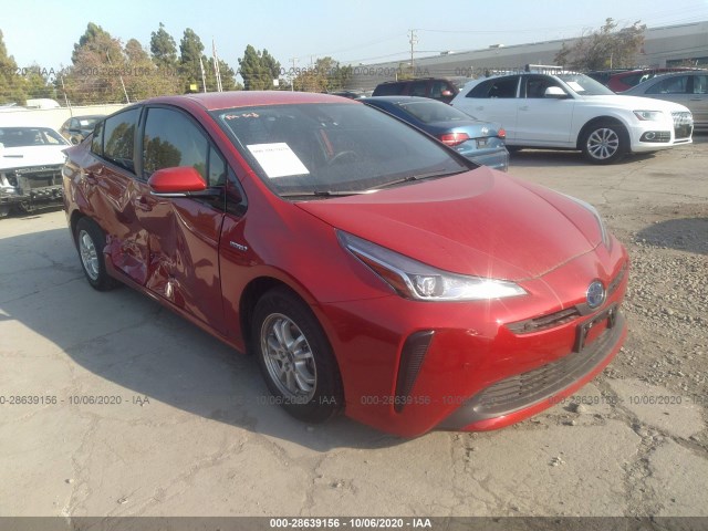 TOYOTA PRIUS 2020 jtdkarfu1l3105587