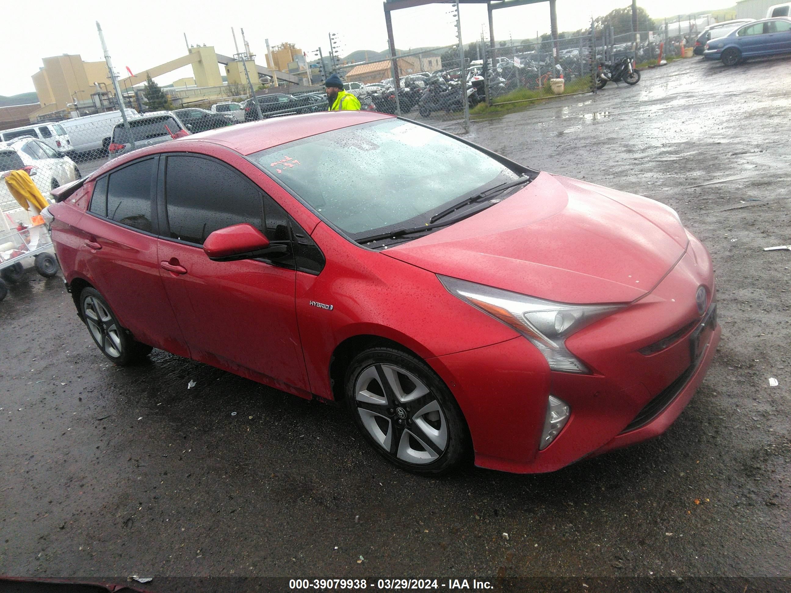 TOYOTA PRIUS 2017 jtdkarfu2h3051417