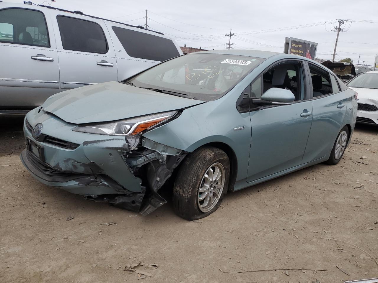 TOYOTA PRIUS 2019 jtdkarfu2k3072176