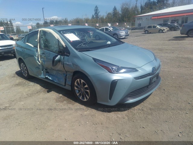 TOYOTA PRIUS 2019 jtdkarfu2k3072565