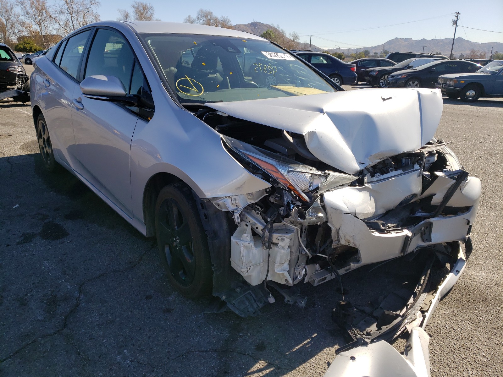 TOYOTA PRIUS 2018 jtdkarfu3j3549289