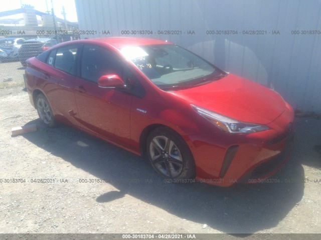 TOYOTA PRIUS 2019 jtdkarfu4k3079534