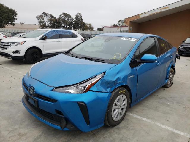 TOYOTA PRIUS 2019 jtdkarfu6k3081009