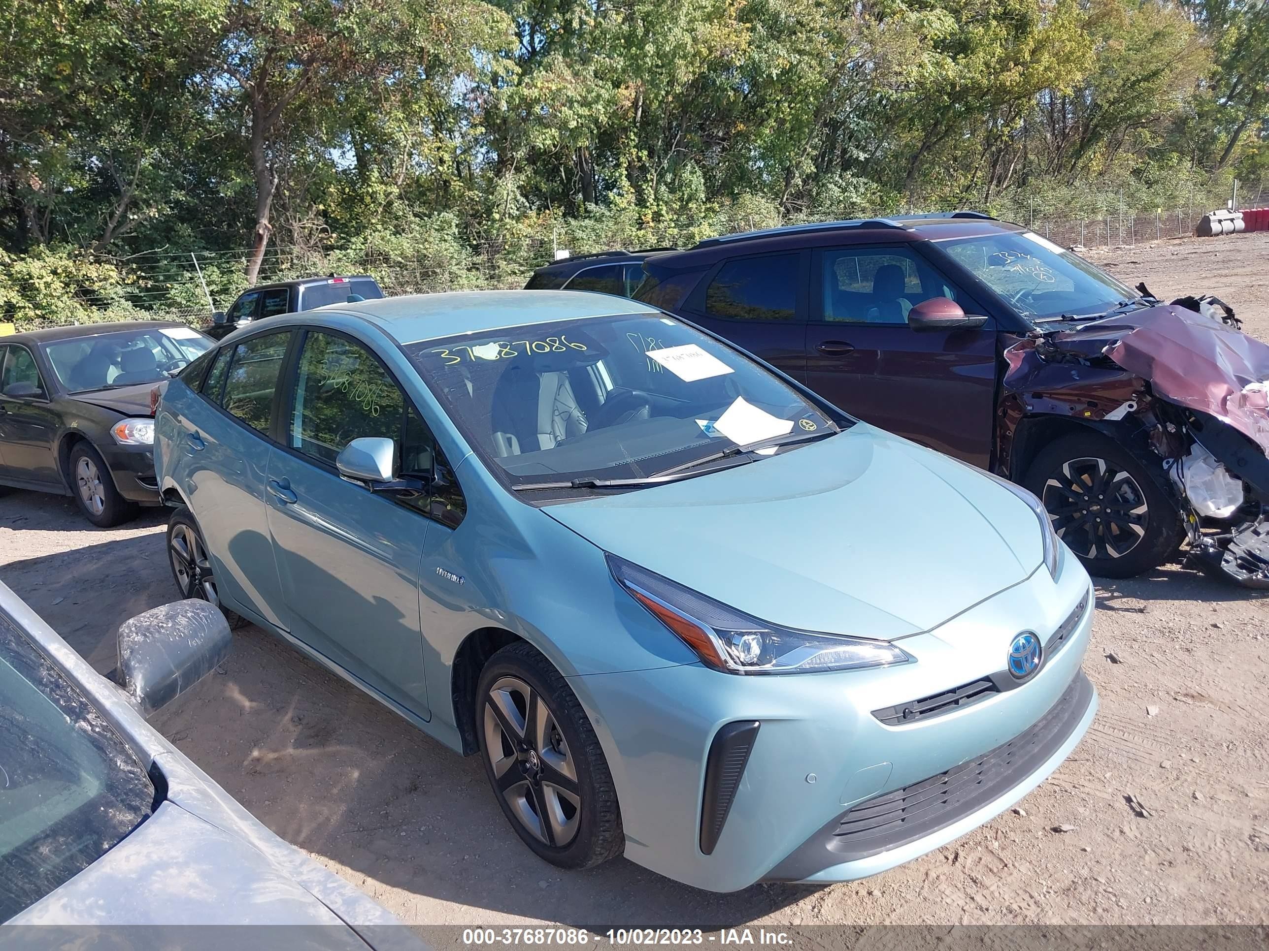 TOYOTA PRIUS 2020 jtdkarfu6l3106265